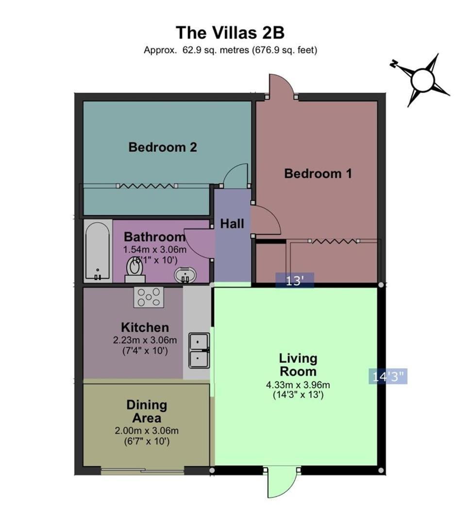 The Villas 2B Холмс-Бич Экстерьер фото